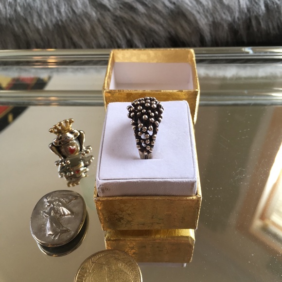 Silver ring + box - Picture 3 of 4